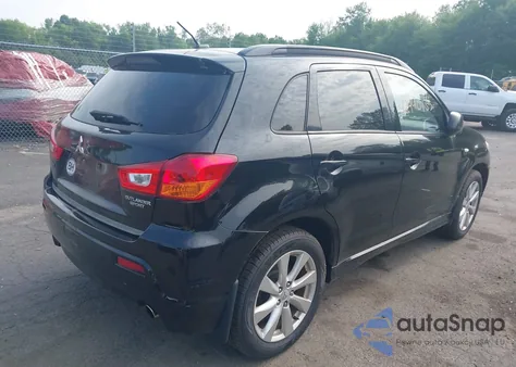 2012 Mitsubishi Outlander Sport Se from USA, damaged, VIN JA4AR4AU4CZ010916